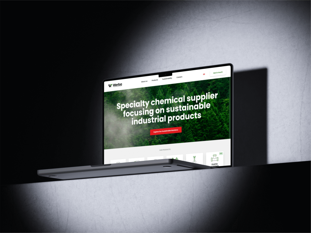 Werba Chem — Sustainable Identity & Website Design