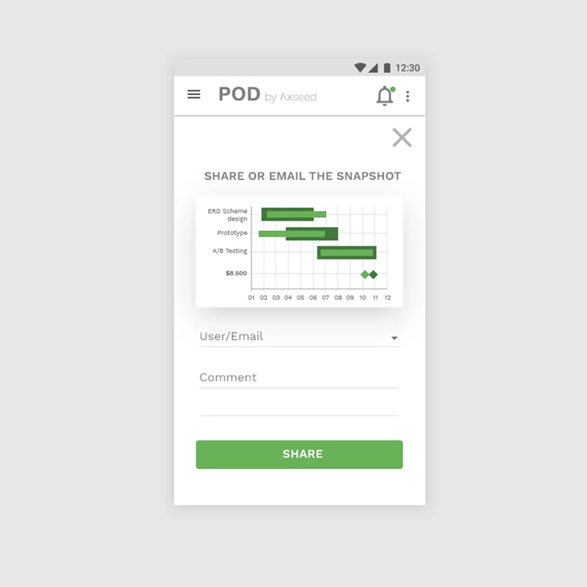 mobile saas design